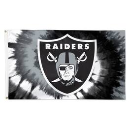 WinCraft - Las Vegas Raiders 3' x 5' Tye Dye Deluxe Single-Sided Flag - Multicolor