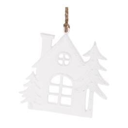 BreeBe - House Ornament (Set of 12) - White