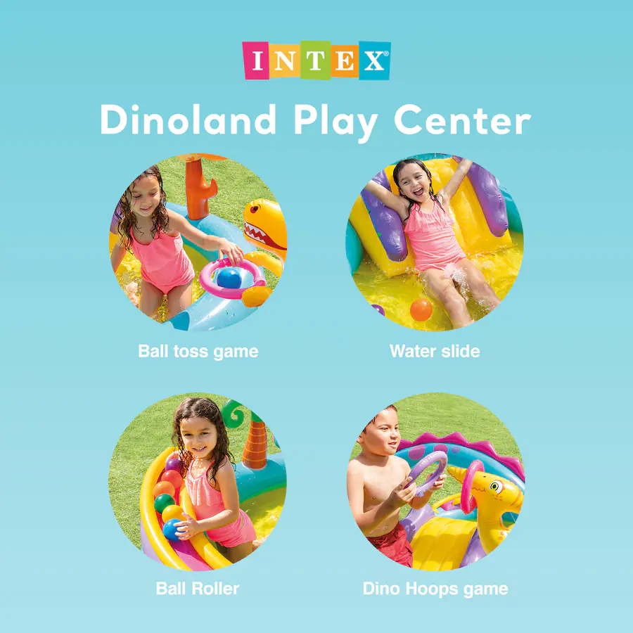 Intex Inflatable Pool Children Intex 11' x 7.5' x 44