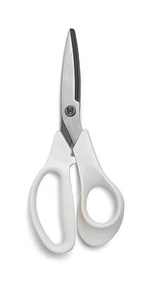 Alt View 2. TRU RED - TRU RED™ 7" Stainless Steel Scissors, Straight Handle, 2/Pack (TR55034) - Black/White.