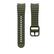 Left. Stock Preferred - Sport Silicone Watch Band for Samsung Galaxy Watch 7/6/5/4 FE for 40mm & 44mm - Green - Green.
