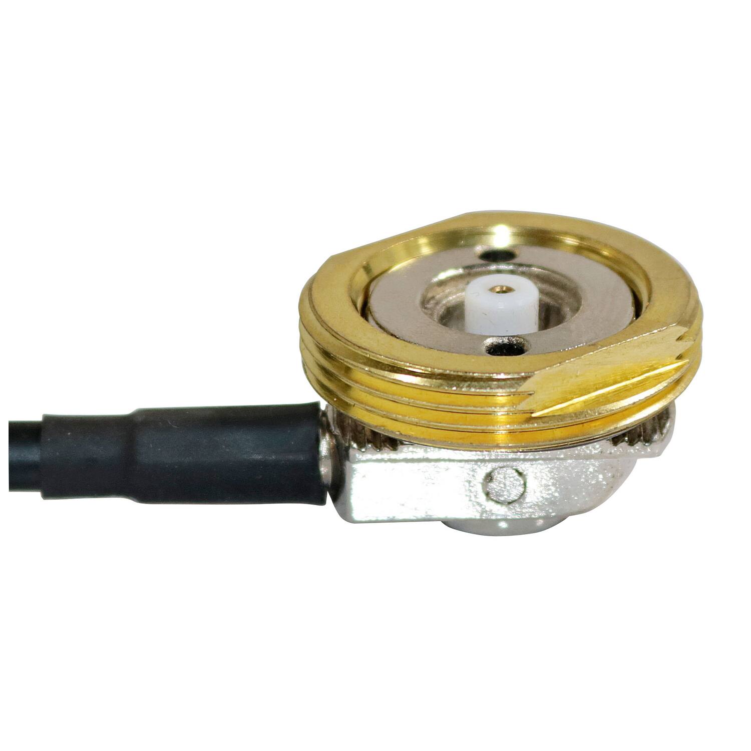 Alt View 7. Browning - Browning BR-2483-H 5G/4G/3G/LTE/Wi-Fi/Cellular 4-dBi Gain 806 MHz to 2,500 MHz Tri-Band Antenna Hole-Mount Kit with 17Ft - Black.