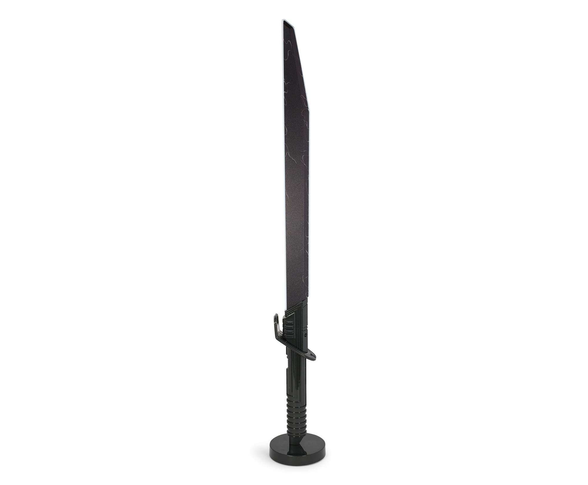 Front. Ukonic - Star Wars: The Mandalorian Darksaber 24-Inch LED Desk Light Lamp - Black.