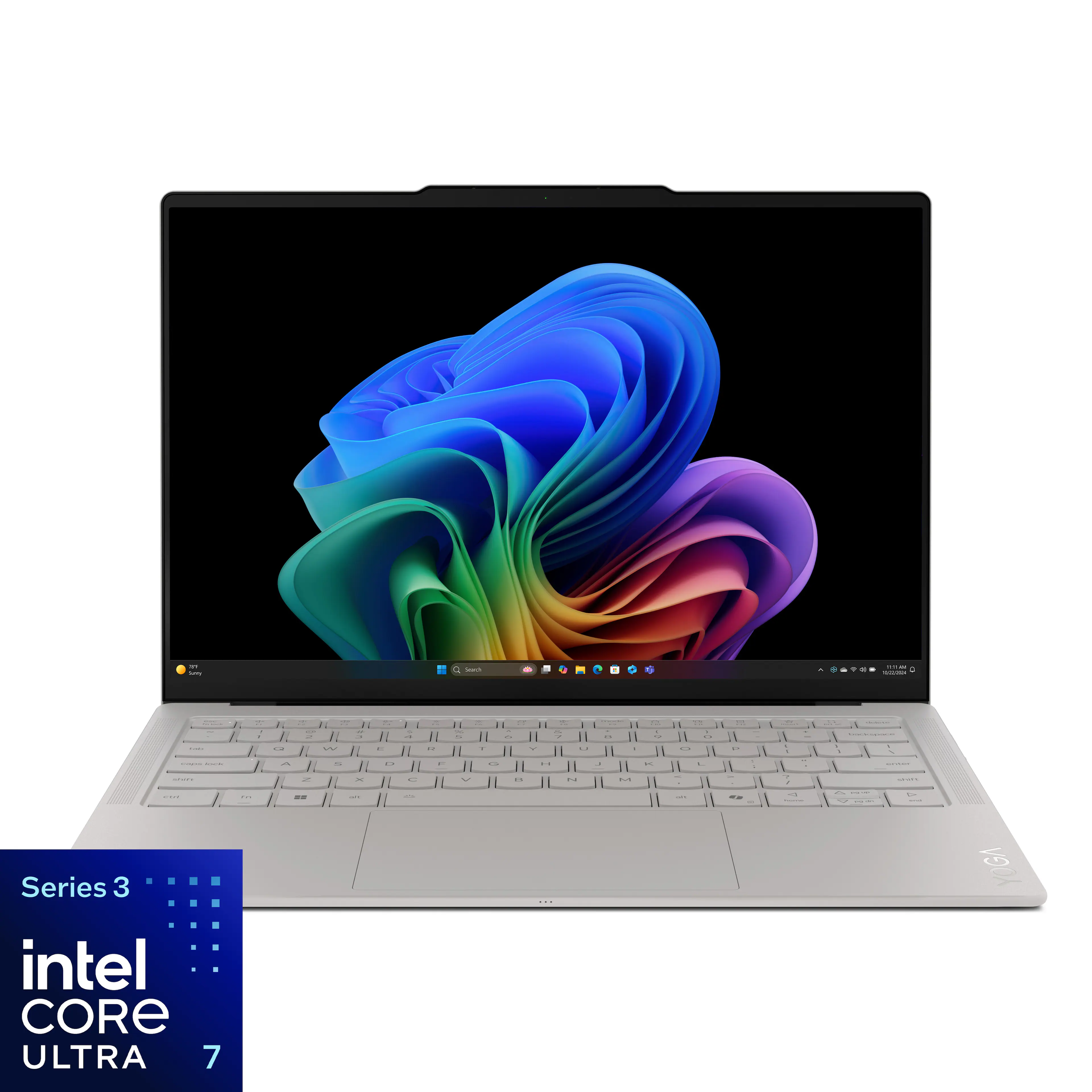 Lenovo - Yoga Slim 7i Ultra Aura Edition- 14" 2.8K 120Hz OLED Touchscreen Laptop- Core Ultra 7 355 2026- 32GB Memory- 1TB Storage - Seashell