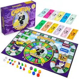 Rich Dad - CASHFLOW Strategic Investing and Educational Board Game, 2020 Redesign - Purple