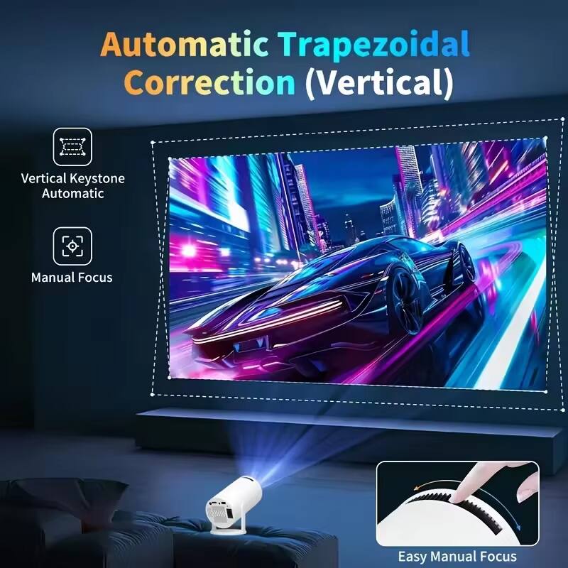 Automatic Trapezoidal Correction (Vertical)  
Vertical Keystone Automatic  
Manual Focus  
Easy Manual Focus