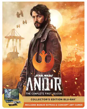Front. Steelbook Star Wars Andor: Season 1 (Blu-ray).