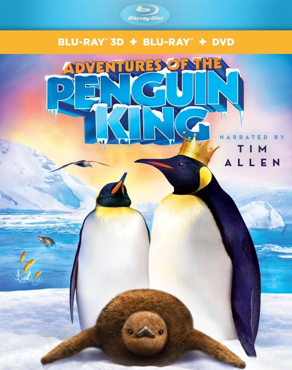  Adventures of the Penguin King [3 Discs] [3D] [Blu-ray/DVD] [Blu-ray/Blu-ray 3D/DVD] [2013]