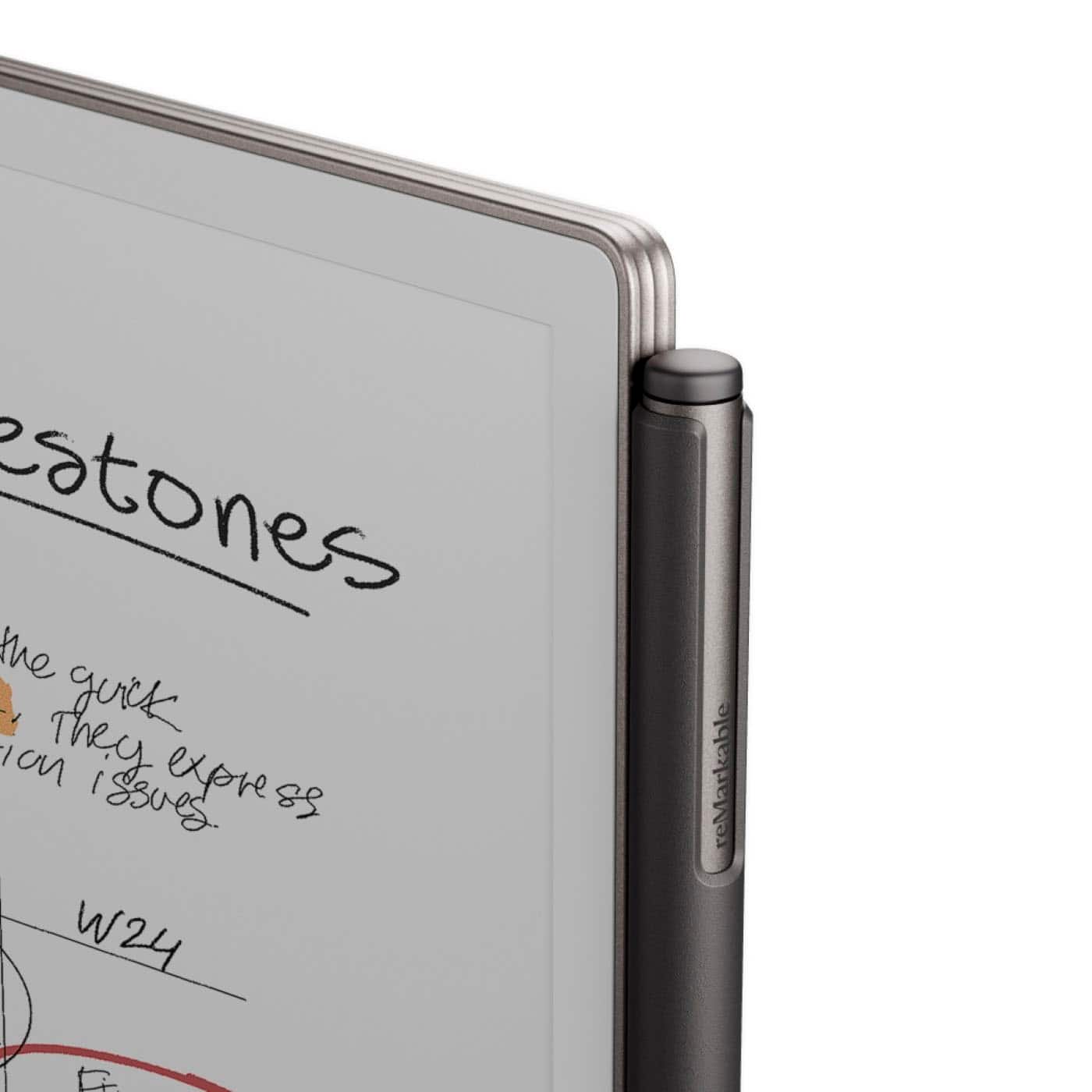 The text on the image reads "Stones. the quick way to express issues W24 Remarkable."