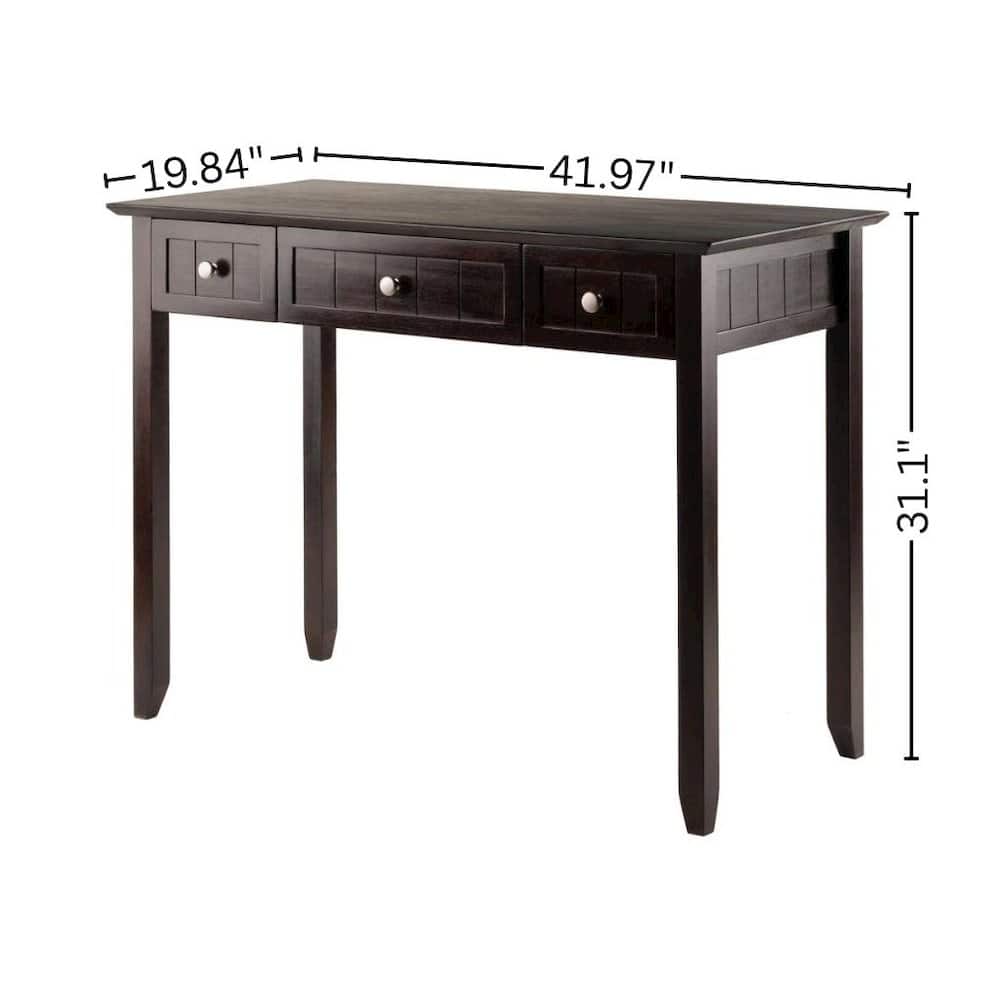 FurniFact - Writing Desk - Coffee