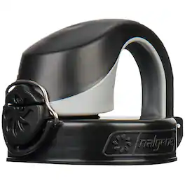 Nalgene - 24 oz. On The Fly Water Bottle Replacement Lid - Black/Gray