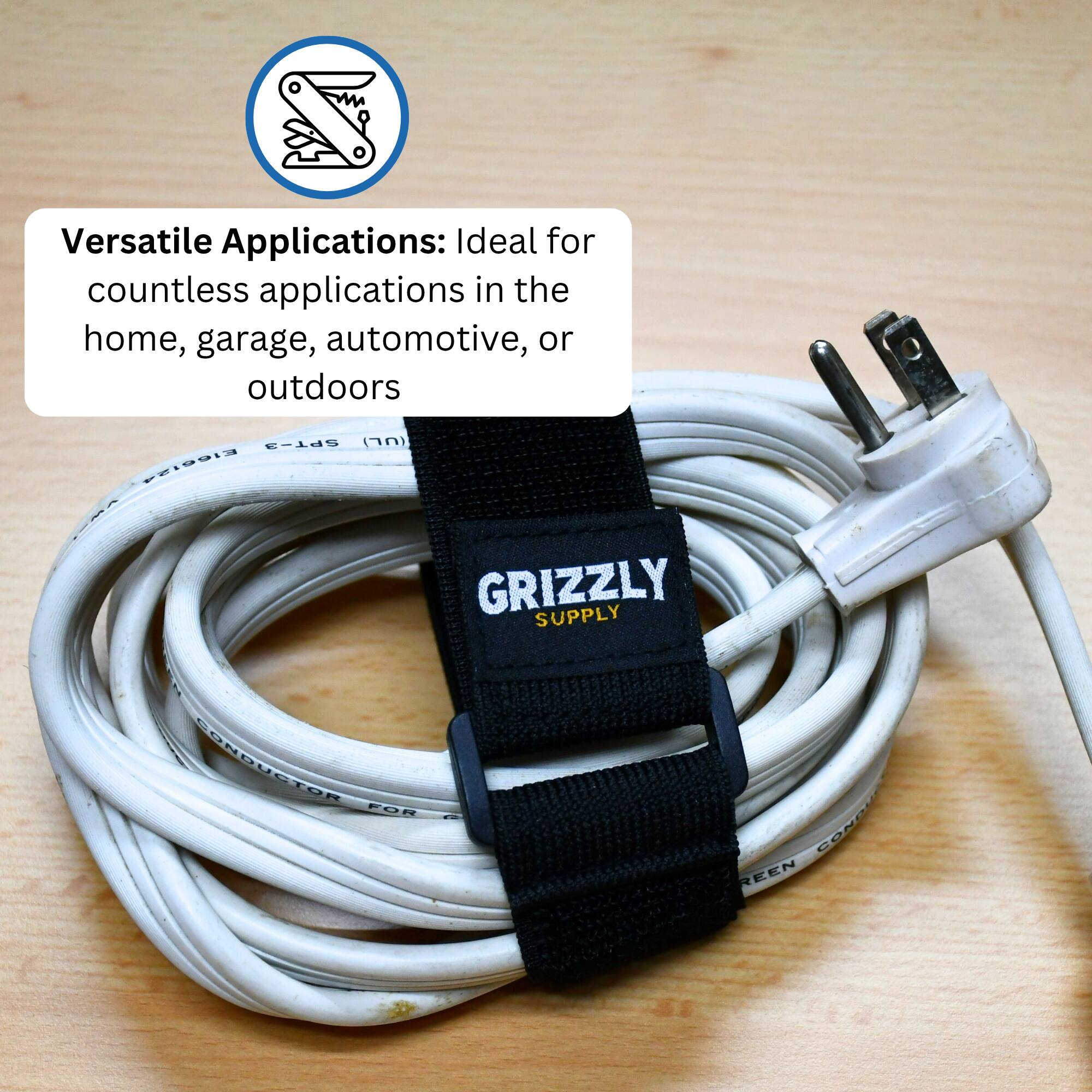 Versatile Applications: Ideal for countless applications in the home, garage, automotive, or outdoors

SPT-2 (7) FEIUIS GRIZZLY SUPPLY CONOUATOR FOR - CONOE REEN