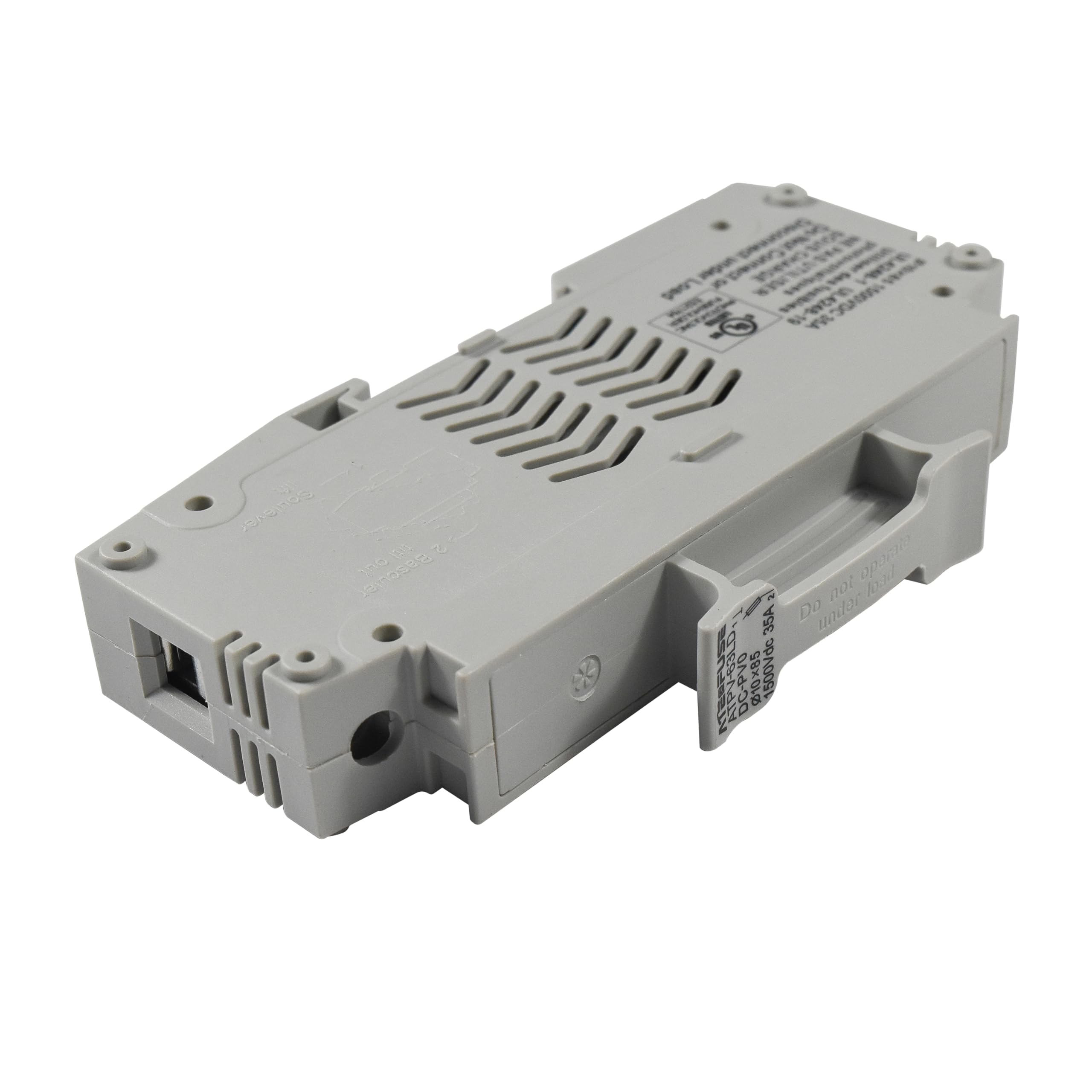 WV 0 E oronds 0 2 150 008e 2i 35 EOVTA A4-30 a 1500Vdc 2 f0ch no Do undor

DC-24V 5A

Do not operate under load