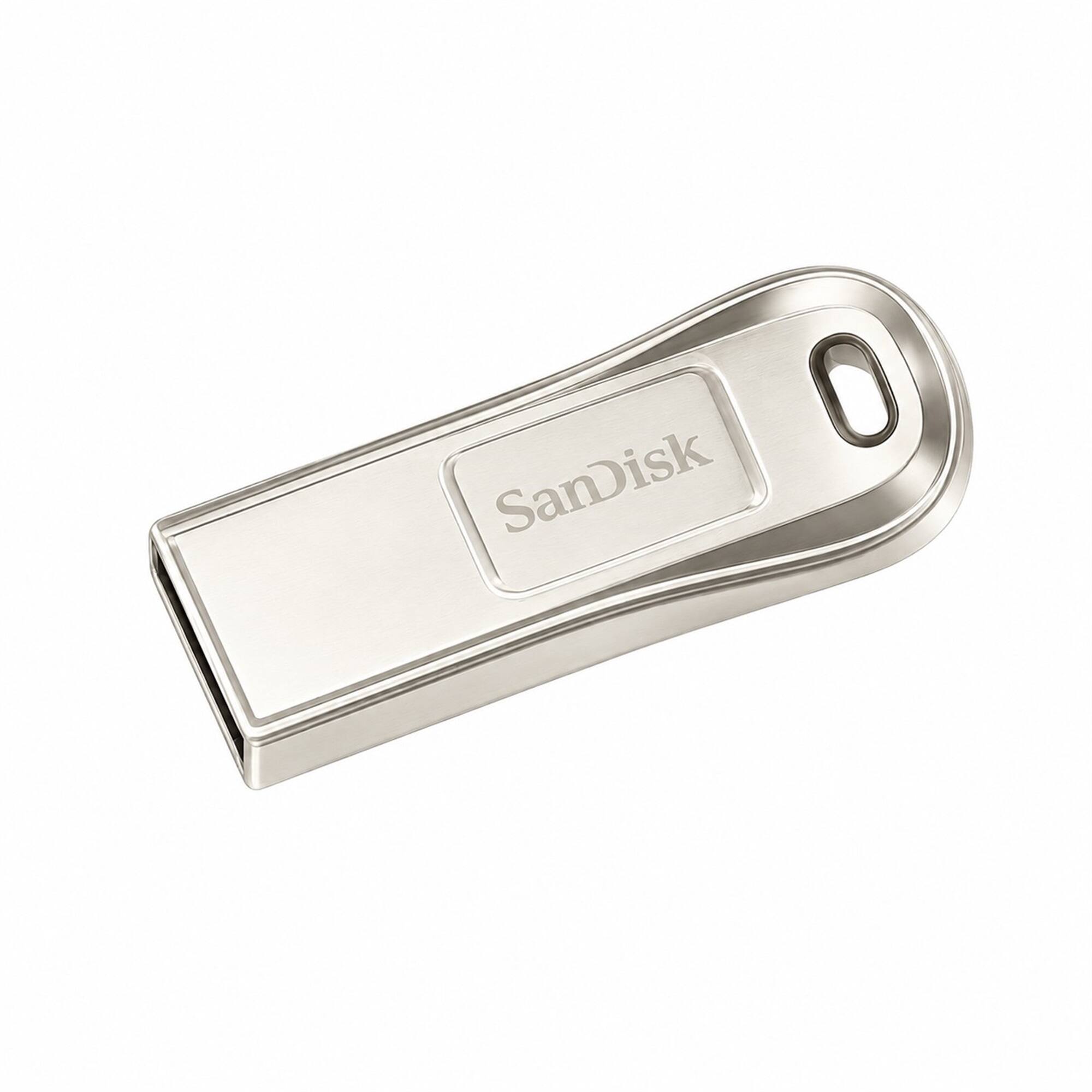 Angle. SANDISK - SanDisk 256GB Ultra Luxe USB 3.1 Flash Drive, Speed Up to 150MB/s (SDCZ74-256G-G46) - G46.
