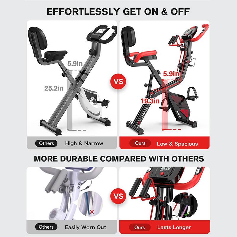 EFFORTLESSLY GET ON & OFF

5.9in 25.2in Vs 5.9in 19.3in

Others High & Narrow
Ours Low & Spacious

MORE DURABLE COMPARED WITH OTHERS

Others Easily Worn Out
Ours Lasts Longer