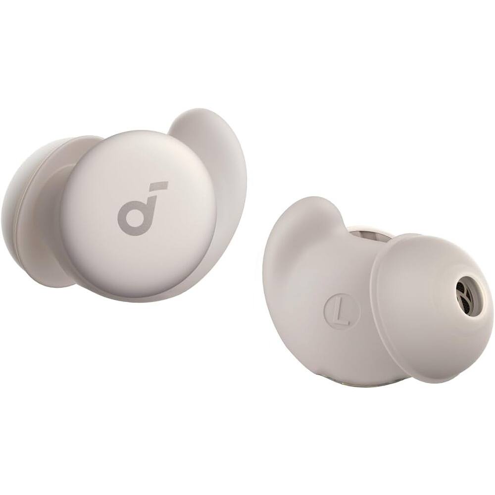 Front. MOSZAR LLC - Anker Sleep A20 Earbuds with 30dB Noise Reduction, Bluetooth 5.3, 80H Playtime for Side Sleepers.