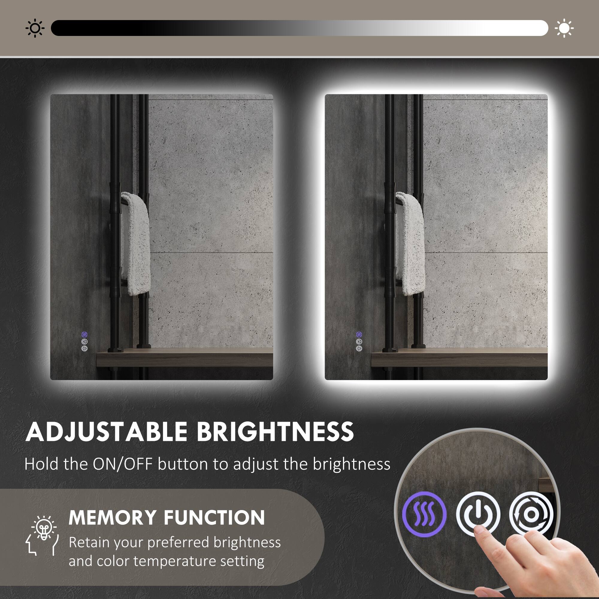 ADJUSTABLE BRIGHTNESS
Hold the ON/OFF button to adjust the brightness
MEMORY FUNCTION
Retain your preferred brightness and color temperature setting