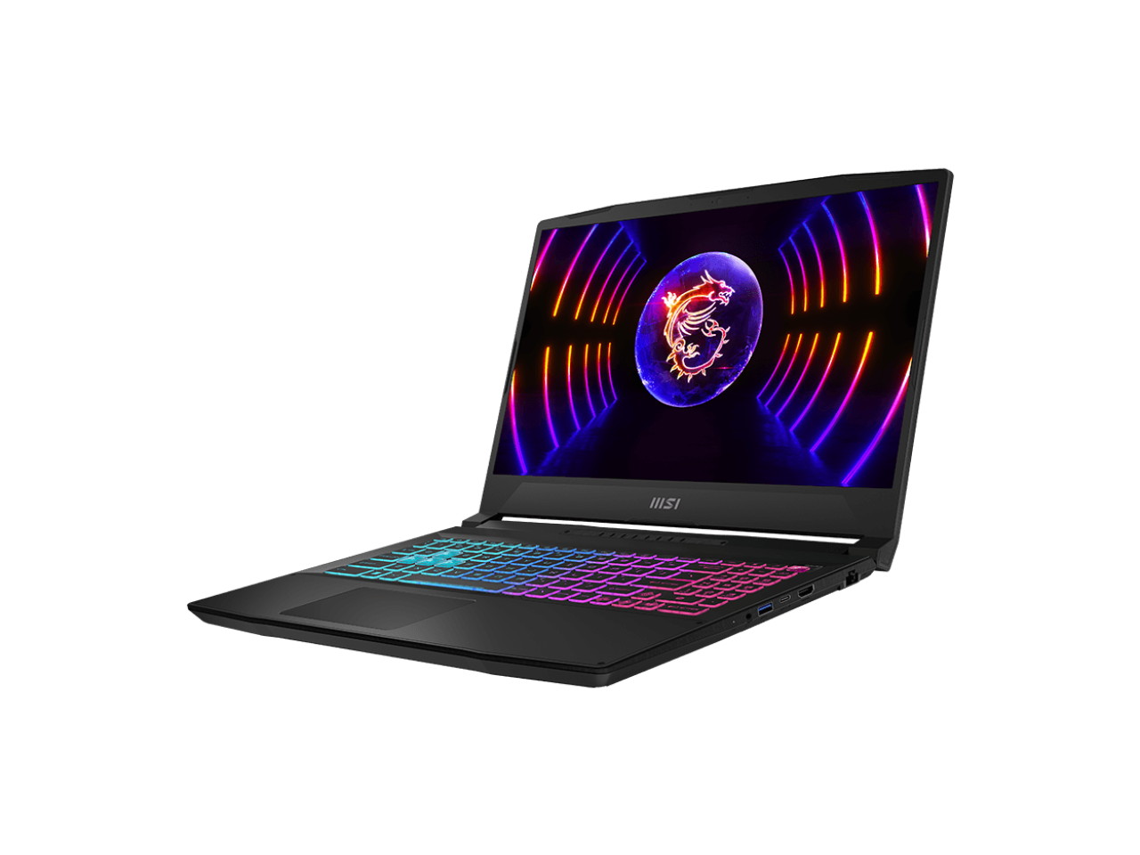 Alt View 5. MSI - MSI Katana A15 AI Gaming Laptop Ryzen 9 8945HS RTX 4070 16GB 1TB SSD 15.6" FHD Win 11 (B8VG-423US).