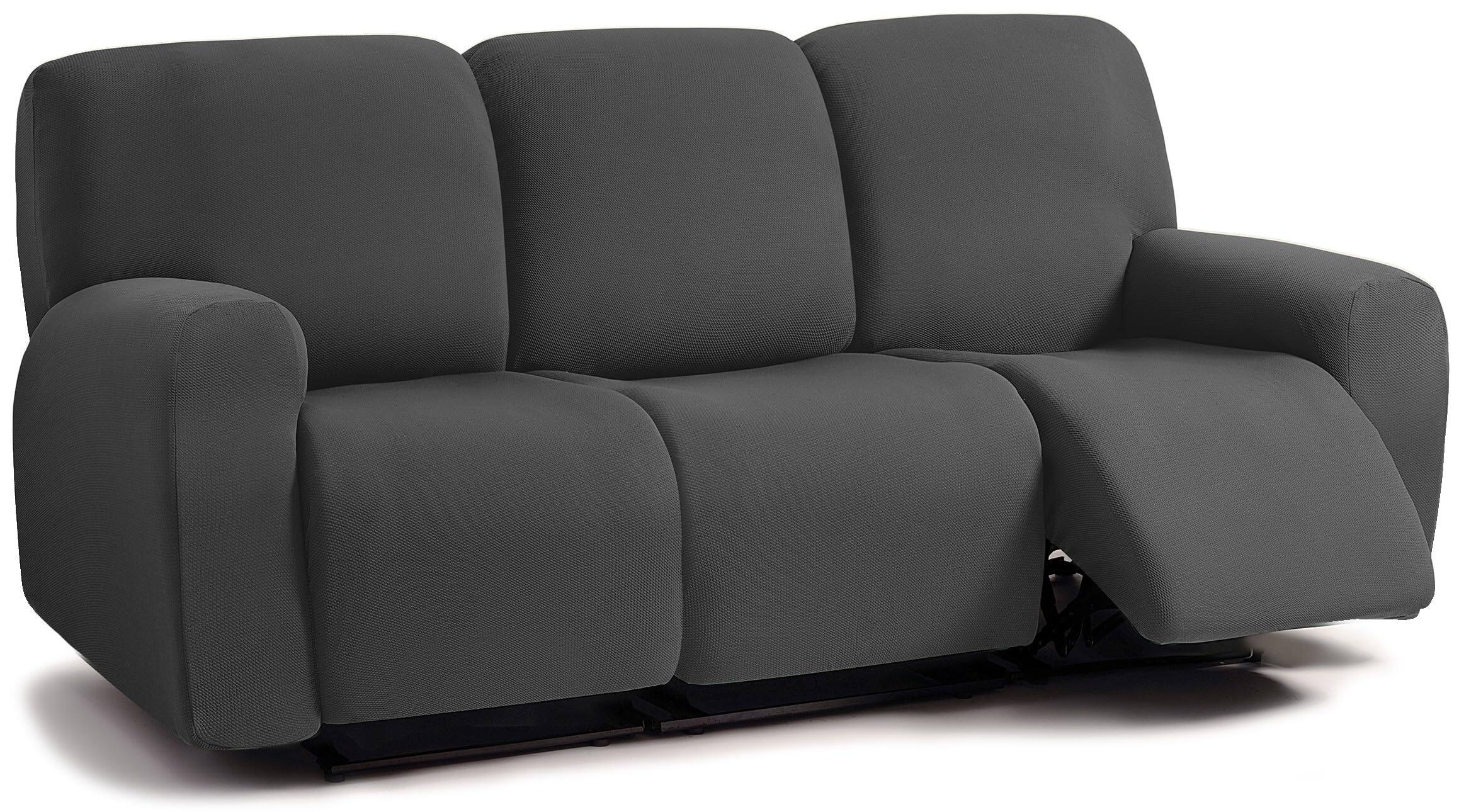 Black 3 Seater Recliner Cover