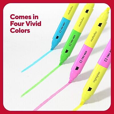 Comes in Four Vivid Colors

Highlighter TRU 0 TRU RED
Highlighter TRU 0 TRU GREEN
Highlighter TRU 0 TRU BLUE
Highlighter TRU 0 TRU PINK