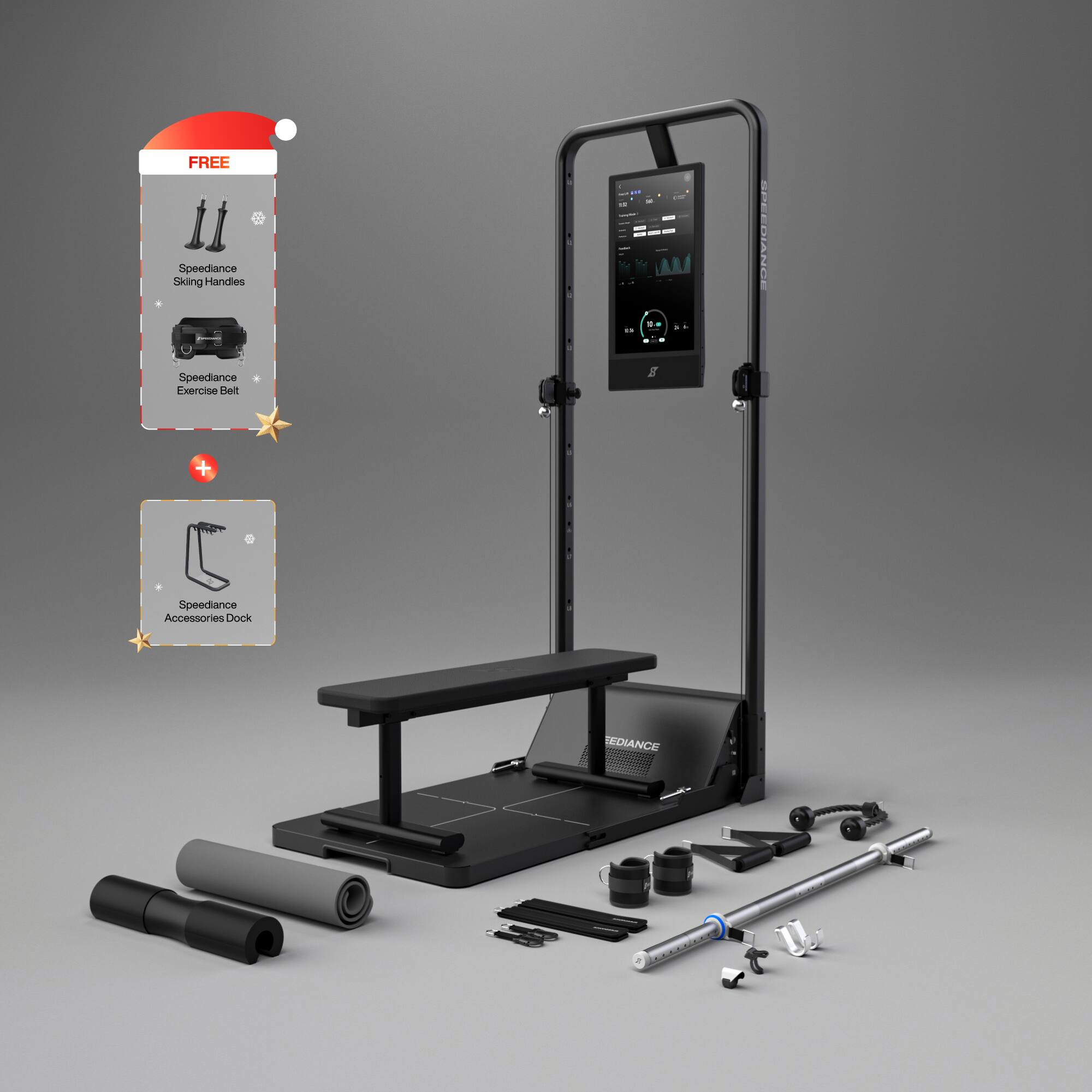 Speediance - Smart Home Gym, Gym Monster 2 Works, Smart AI-Powered Multi-Functional Smith Machine for Home Workout - Black price history on PriceWatchPro