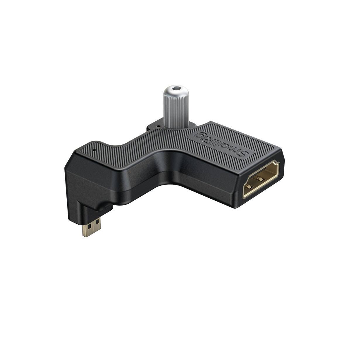 Front. Smallrig - SmallRig High-Definition HDMI Adapter for Nikon ZR Camera.