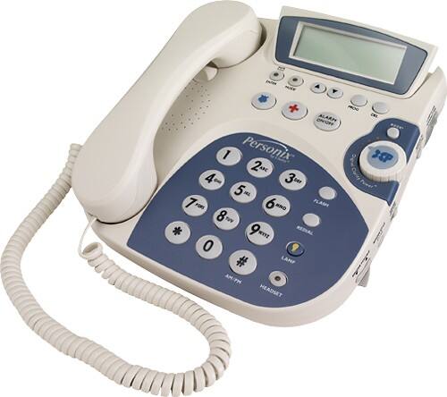 Angle Standard. Clarity - Corded Phone with Call-Waiting Caller ID.
