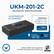 UKM-201-2C TECHNICAL SPECIFICATIONS LIGHTWEIGHT & COMPACT
DIMENSIONS:
L: 130.55mm / 5.14"
W: 60.58mm / 2.39"
H: 30.61mm / 1.21"
Weight: 227g / 8.01oz
Material: Aluminium Alloy + ABS
Color: Black
Lifetime OREI Tech Support & 12-Month Manufacturer's Warranty