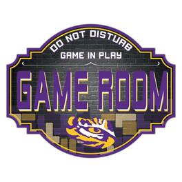 Fan Creations - LSU Tigers 12'' Game Room Tavern Sign - Multicolor