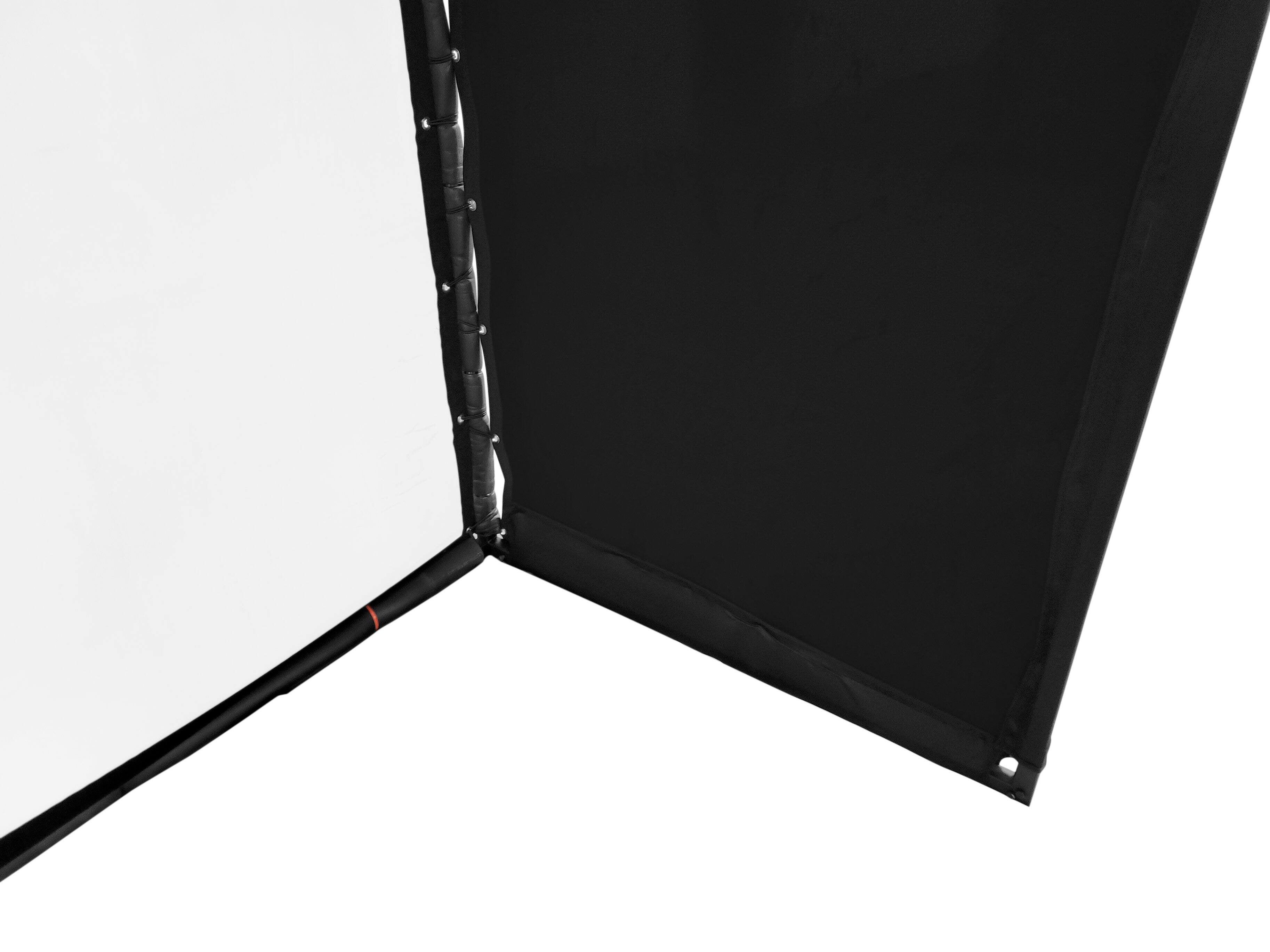 Left. Elite Screens - Elite Screens 10' x 10' GolfSim Bay Series.