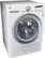 Angle Standard. LG - 3.6 Cu. Ft. 7-Cycle Extra-Large Capacity High-Efficiency Front-Loading Washer - White.