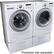 Alt View Standard 3. LG - 7.1 Cu. Ft. 7-Cycle Extra-Large Capacity Electric Dryer - White.