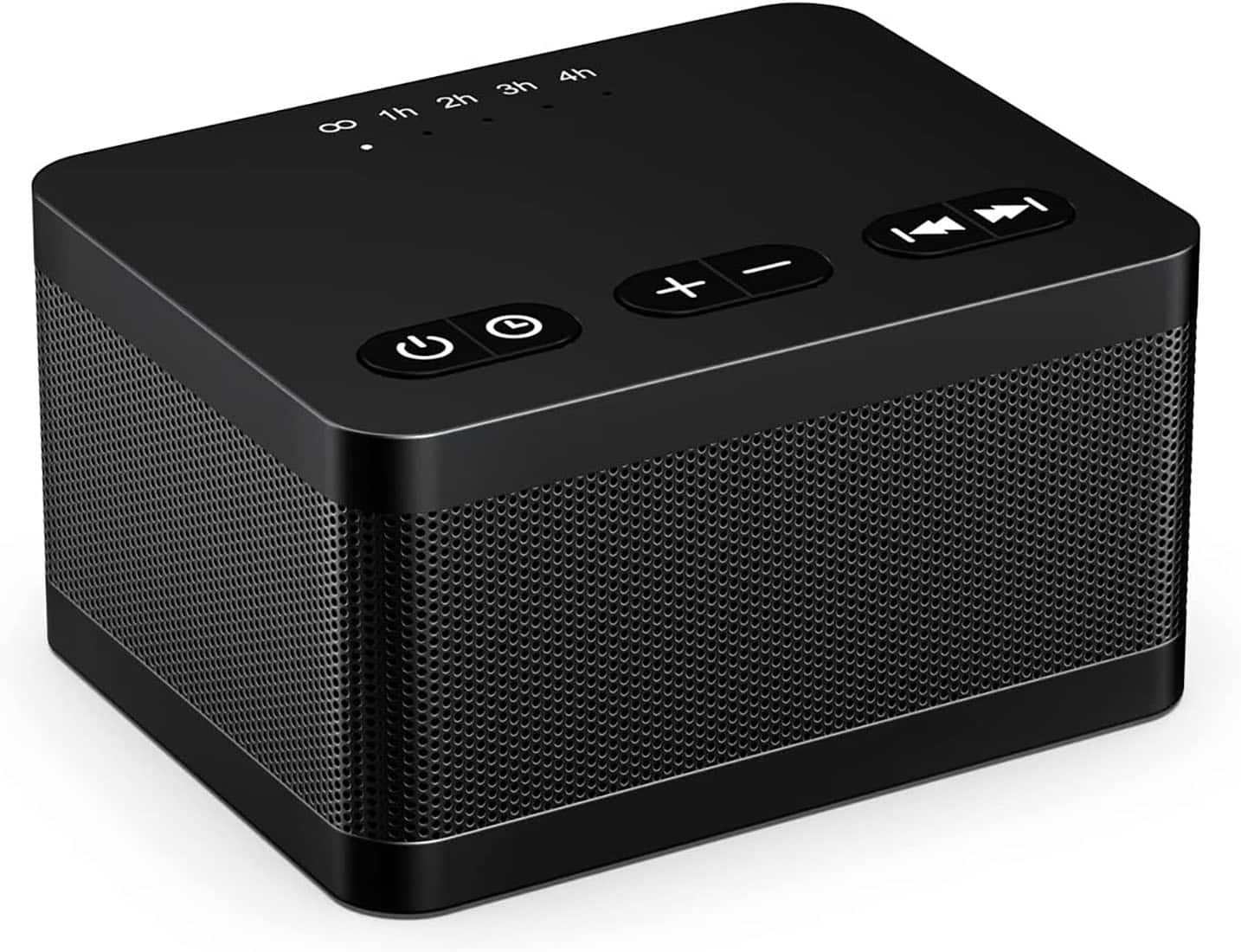 FINEAK - Sound Machine White Noise Machine with 30 Soothing Sounds 36 Levels Volume - Black