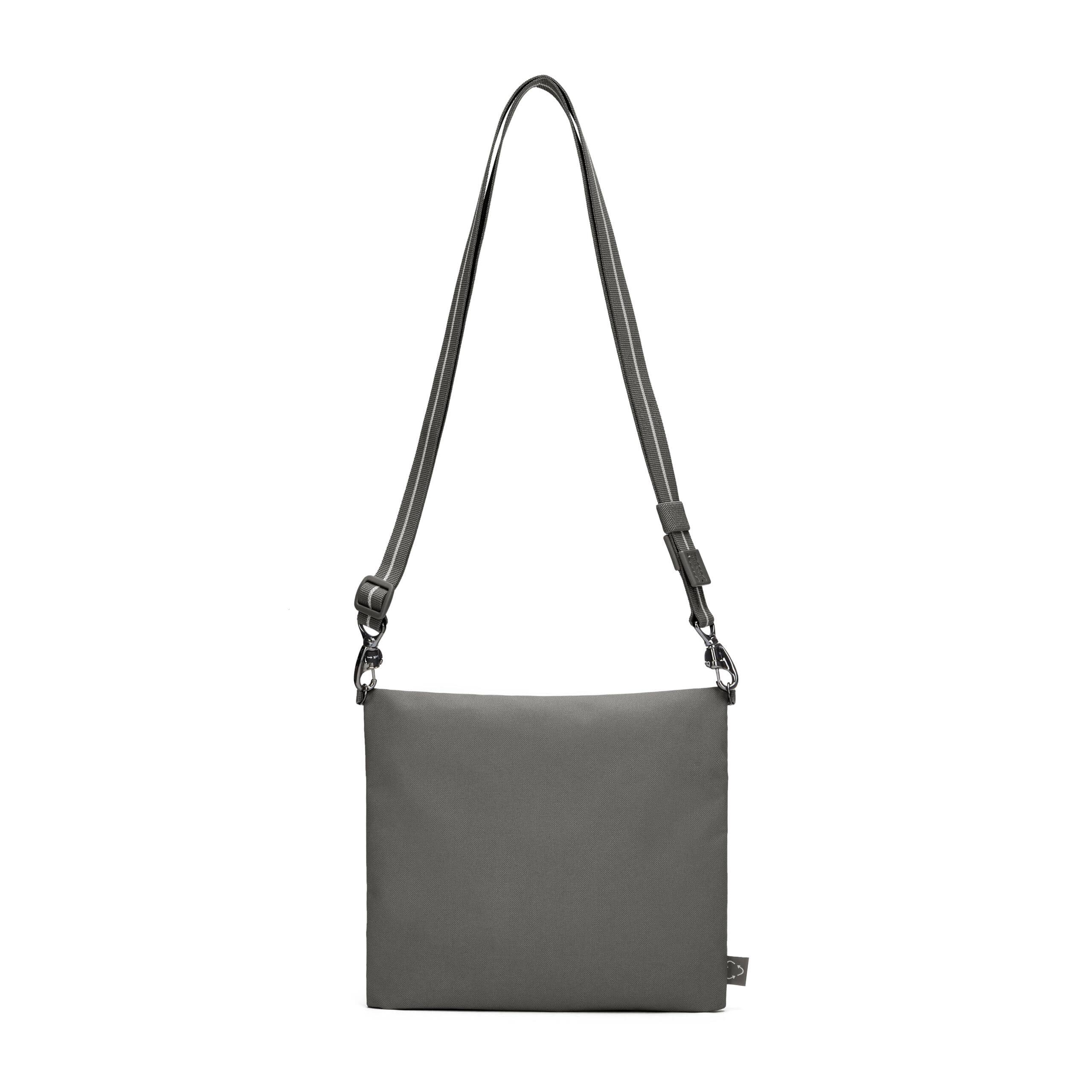 Left. Pacsafe - GO Crossbody Pouch (Stone) - Stone.