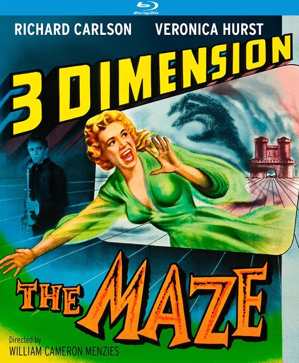 The Maze [3D] [Blu-ray] [Blu-ray/Blu-ray 3D] [1953]