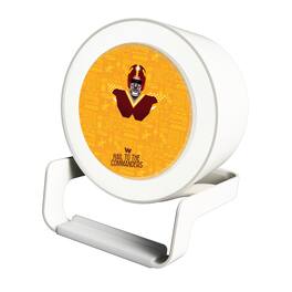 Keyscaper - Washington Commanders Night Light Charger with Bluetooth Speaker - White