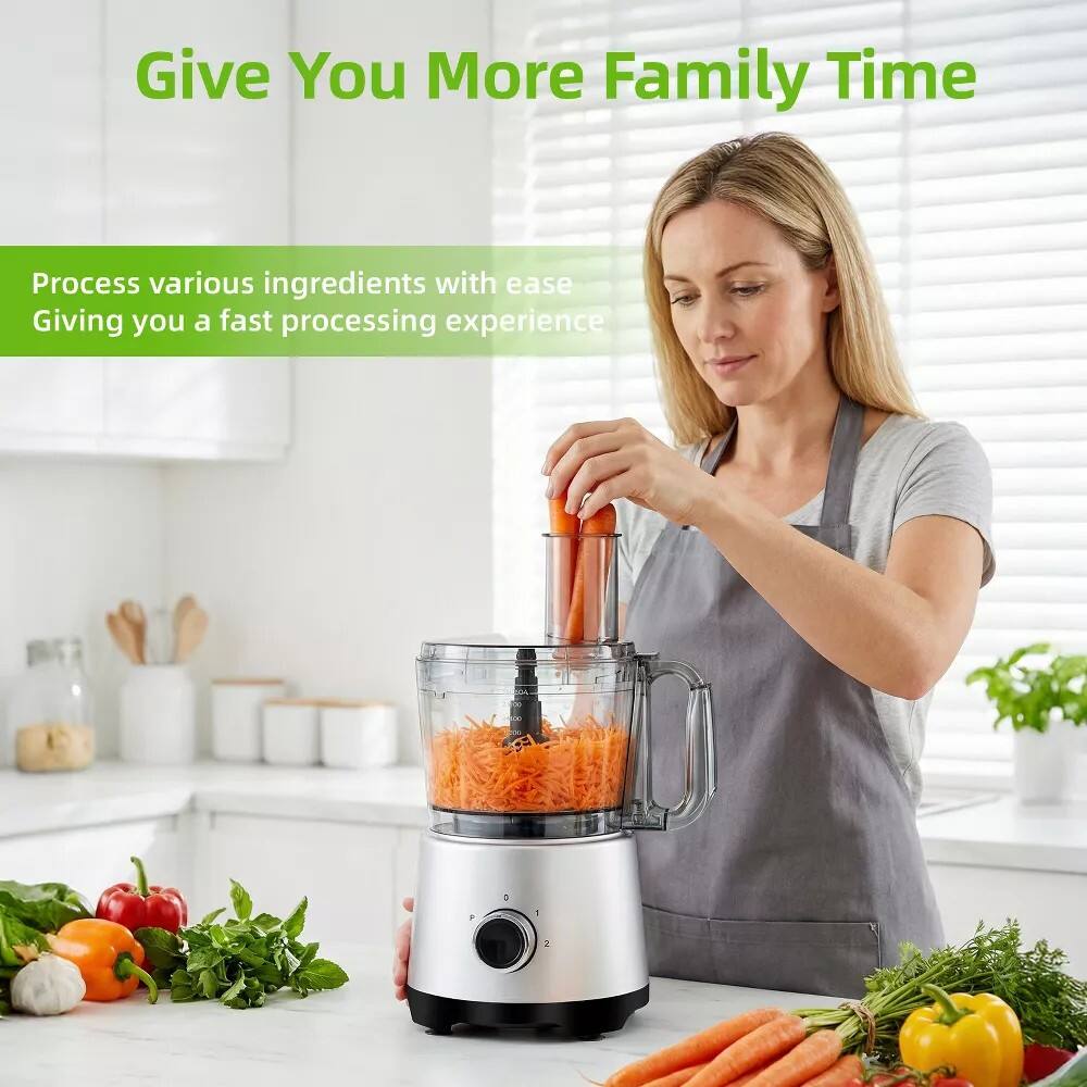 Give You More Family Time

Process various ingredients with ease
Giving you a fast processing experience