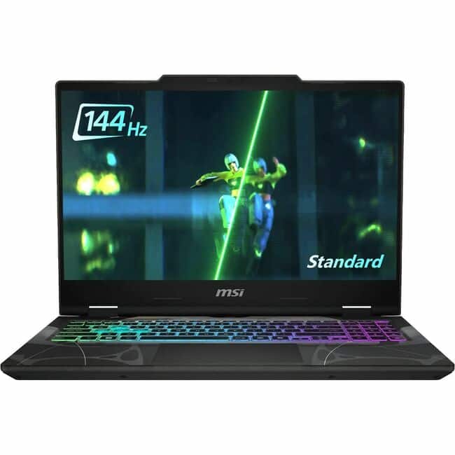 MSI - Cyborg A15 AI B2HW Cyborg A15 AI B2HWGKG-096US 15.6" Gaming Notebook - QHD - 165 Hz - AMD Ryzen 9 270 - 32 GB - 1 TB - Black