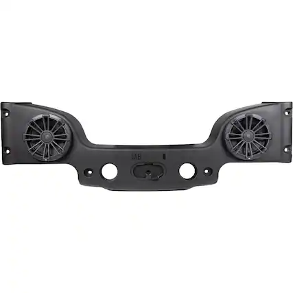 Front. MB Quart - Tuned 8" Coaxial Car Speakers with Composite Polypropylene Cones (Pair) - Black.