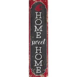 Fan Creations - Washington State Cougars 24" Home Sweet Home Leaner Sign - Multicolor