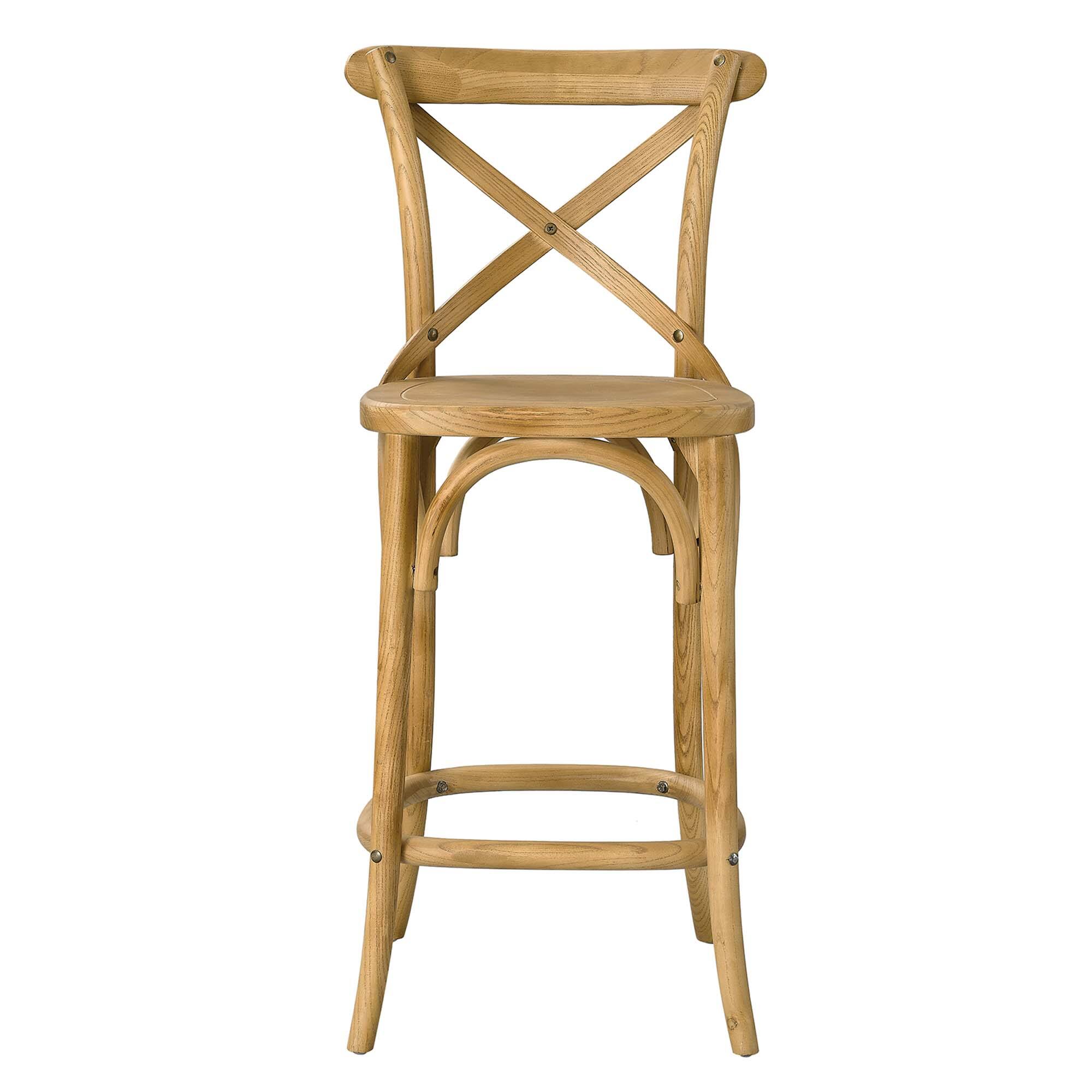 Alt View 1. Modway - Gear Counter Stool by Modway - Brown.