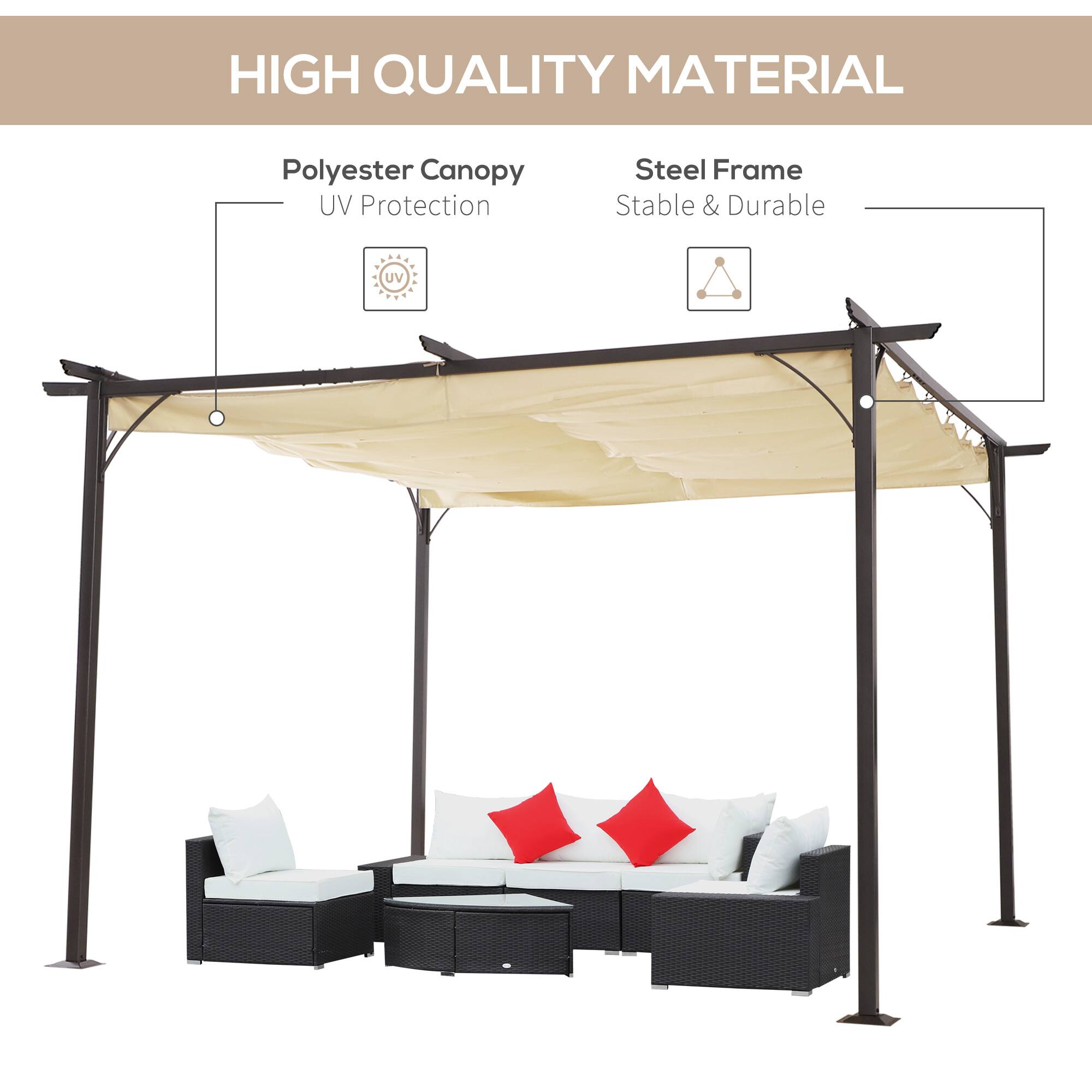 HIGH QUALITY MATERIAL
Polyester Canopy UV Protection
Steel Frame Stable & Durable