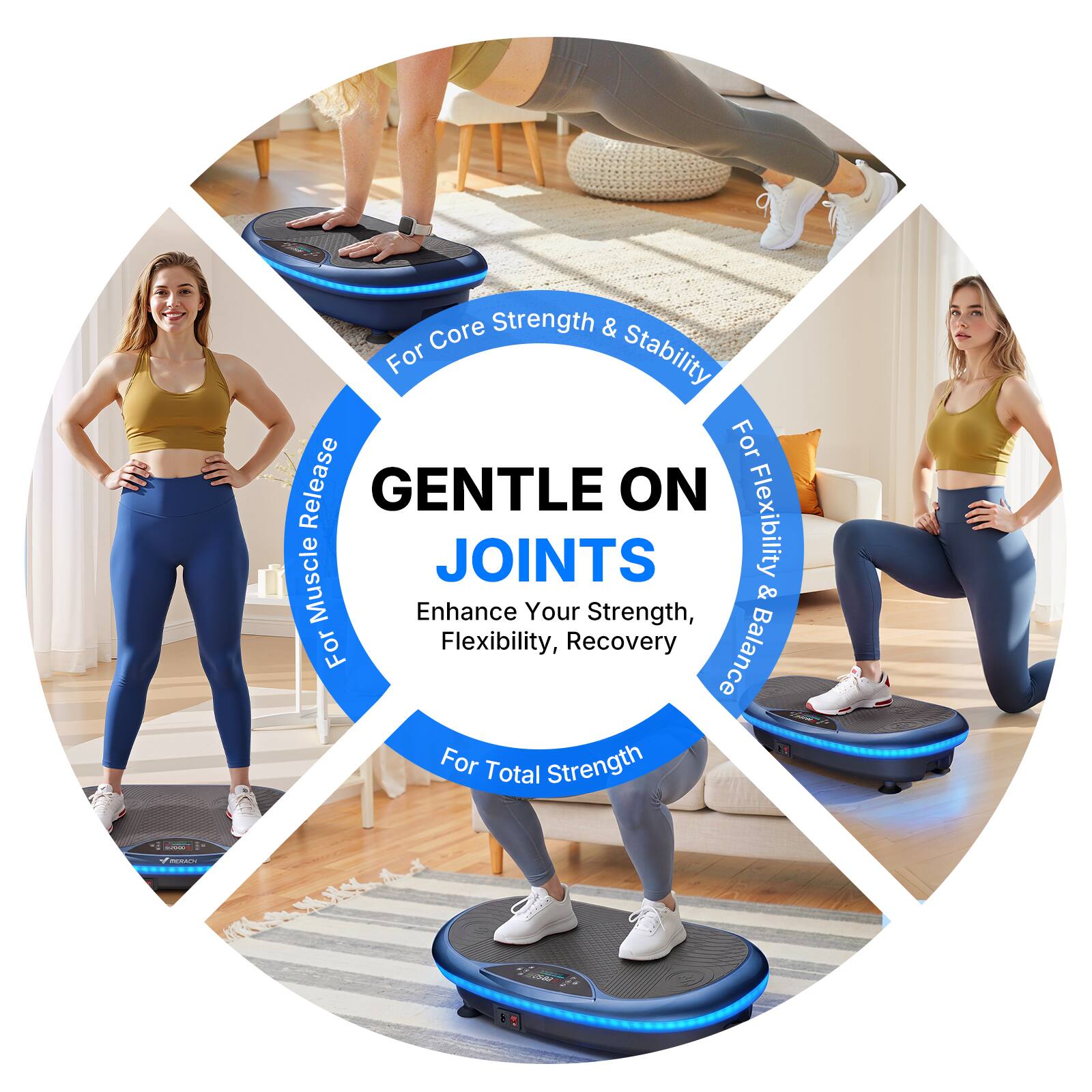 Strength & Core For Stability For Release GENTLE ON Joints Muscle JOINTS & Enhance Your Strength, For Flexibility, Recovery Balance For Total Strength