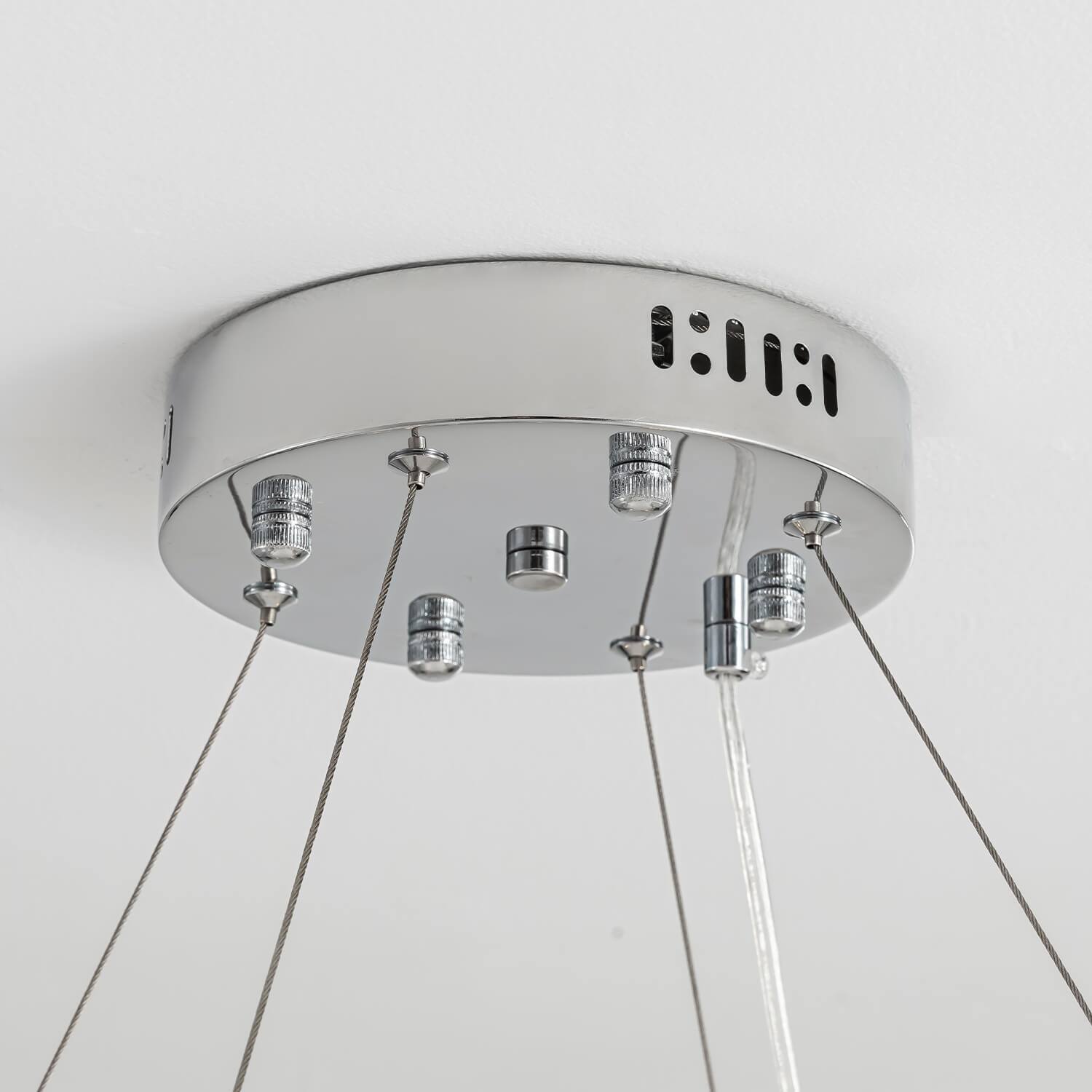 Alt View 7. Siljoy - Opal Unique Elegance Crystal Chandelier.