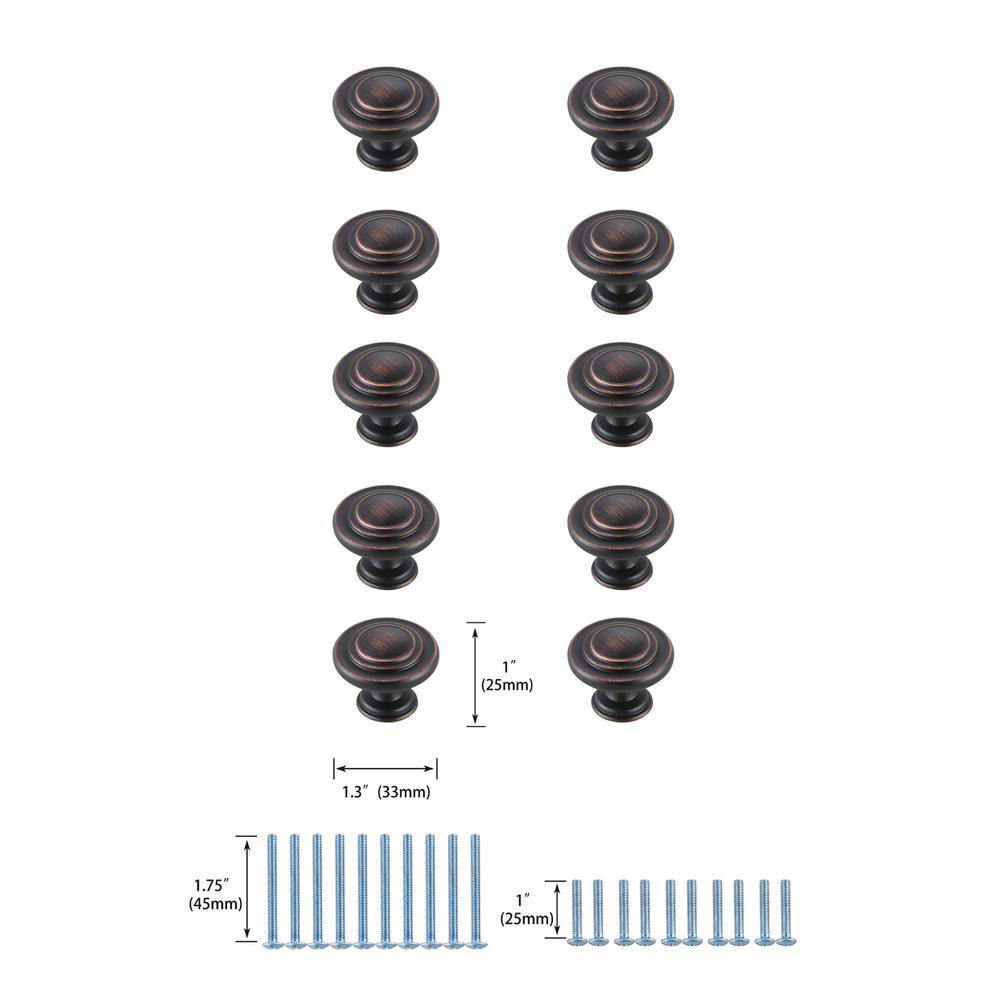 1" (25mm)  
1.3" (33mm)  
1.75" (45mm)
