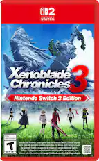 2 NINTENDO SWITCH Xenoblade 3 Chronicles™ Nintendo Switch 2 Edition TEEN ADOLESCENTES Includes the Nintendo Switch game and the Nintendo Switch 2 Edition upgrade pack. Upgrade pack also available separately. For details, visit I Incluye el juego T de Edition. Nintendo El paquete Switch de y el mejora paquete tambin de mejora est a disponible la versin por Nintendo separado. Switch Para 2 ESRB obtener ms informacin, visita support.nintendo.com/switch2/upgradepack