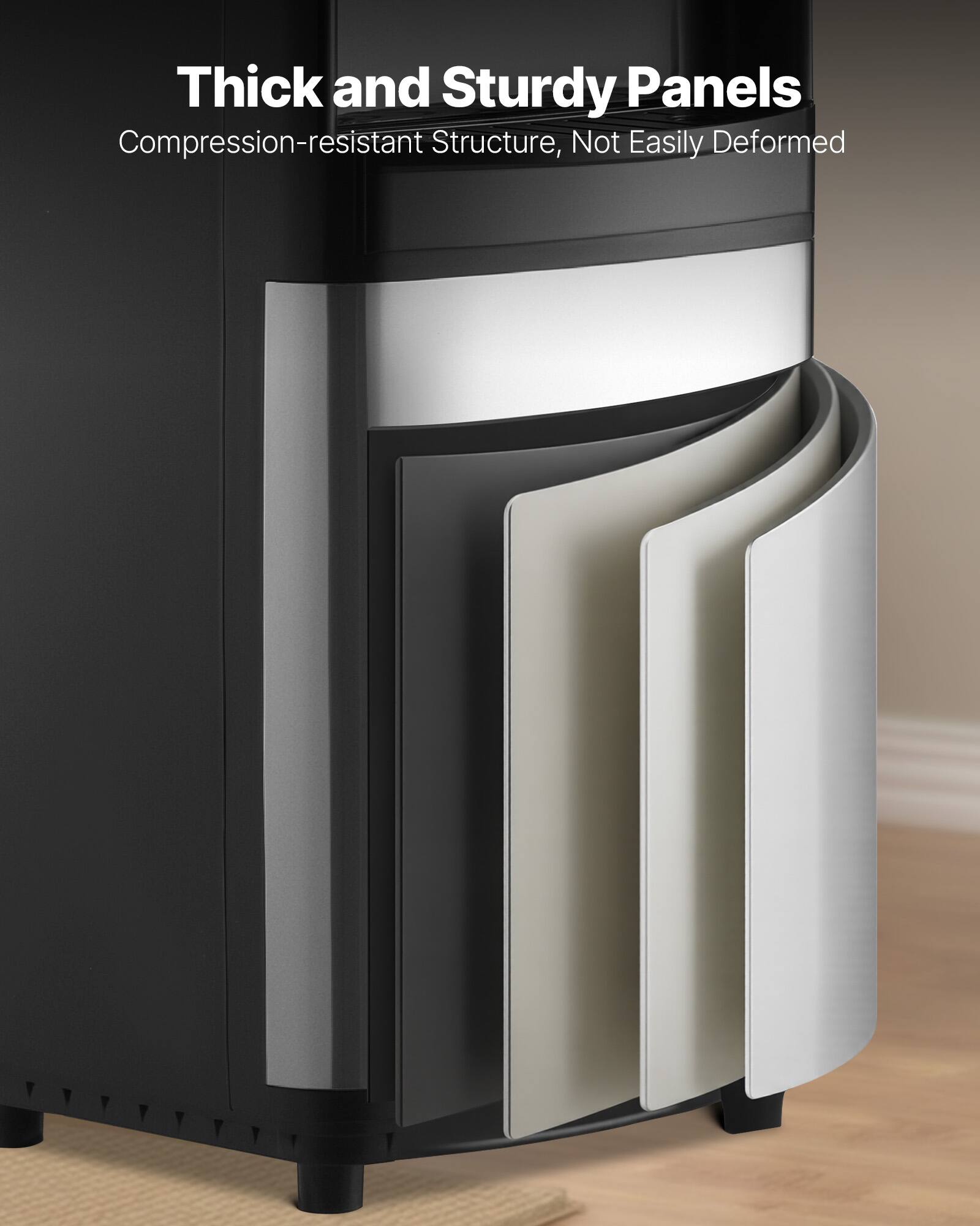 VEVOR Top Loading Water Cooler Dispenser, Hot and Cold Water