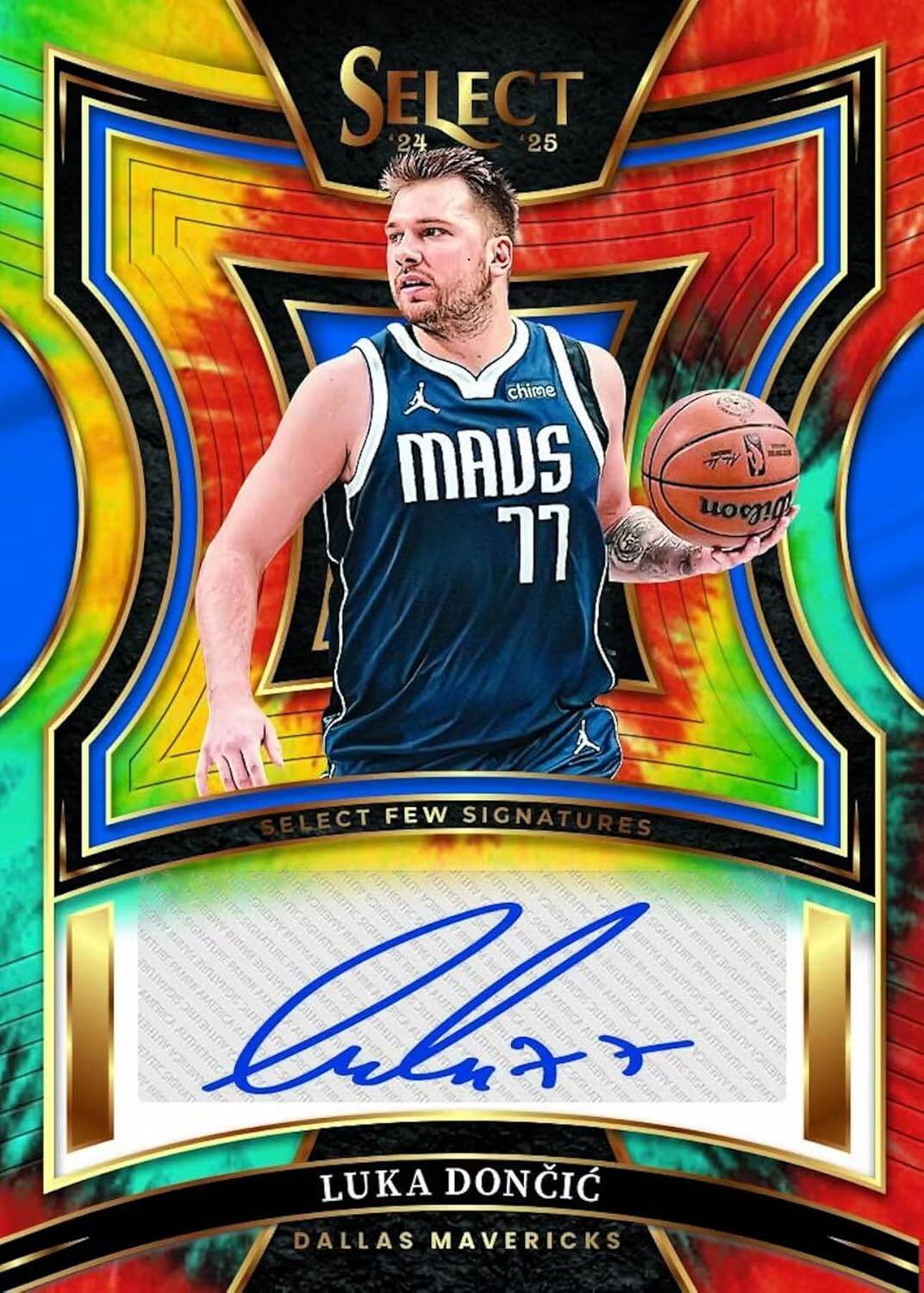 SELECT 24 25  
chime  
MADS 77  
SELECT FEW SIGNATURES  
LUKA DONI  
DALLAS MAVERICKS