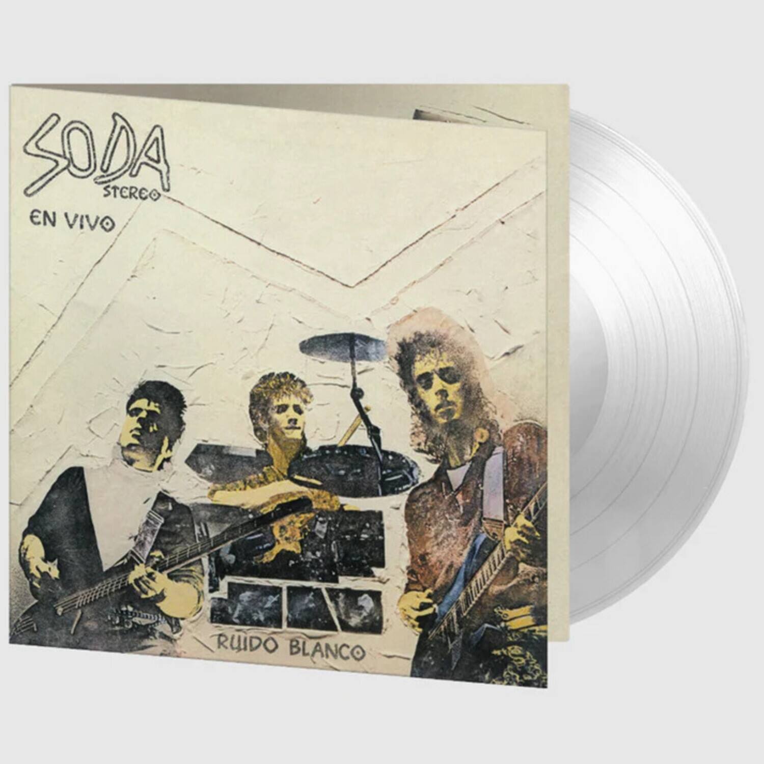 Soda Stereo - Ruido Blanco: En Vivo - Limited 180-Gram Crystal Clear Vinyl   - VINYL LP