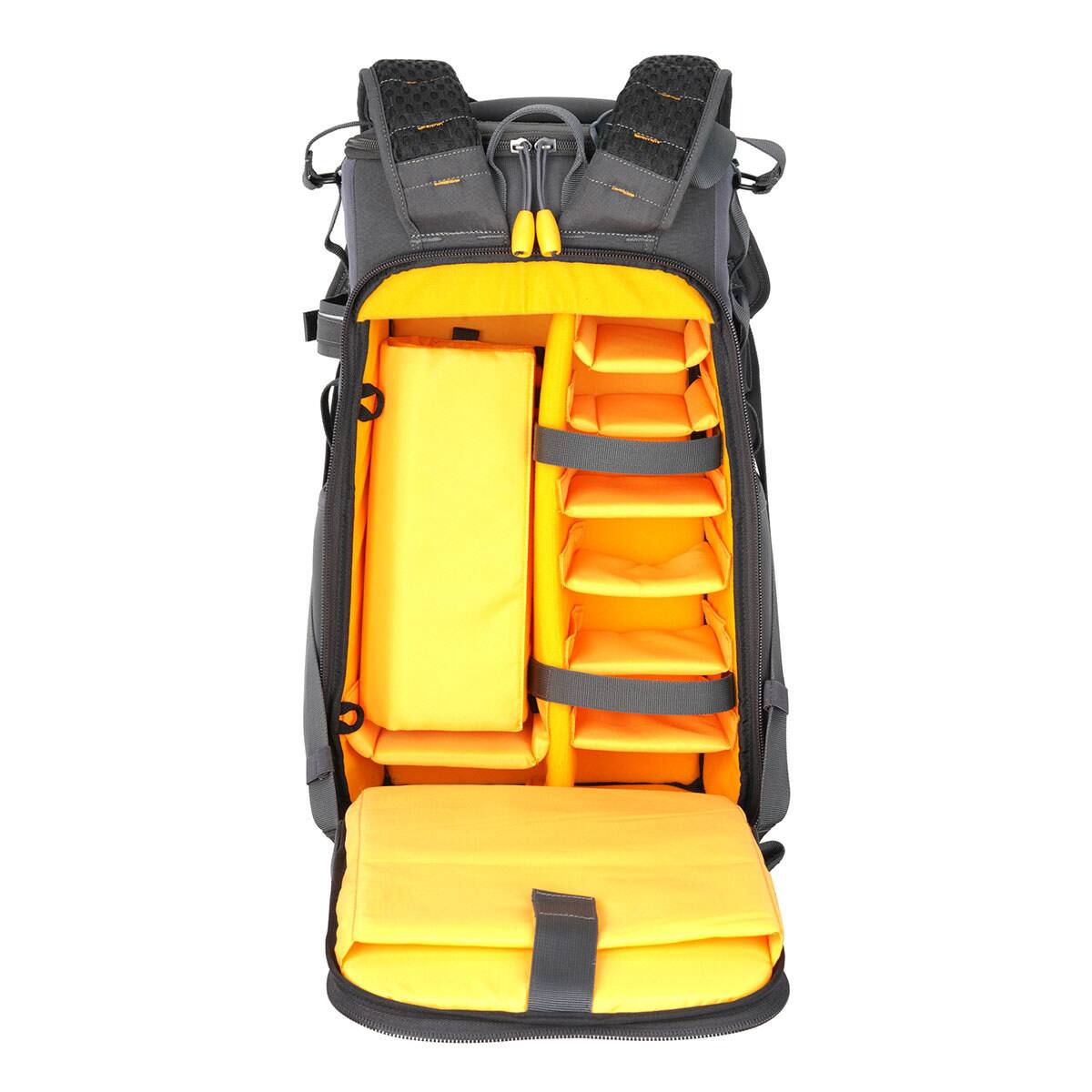 Alt View 6. Vanguard - Vanguard Alta Sky 52 20L Camera Backpack, Dark Gray.